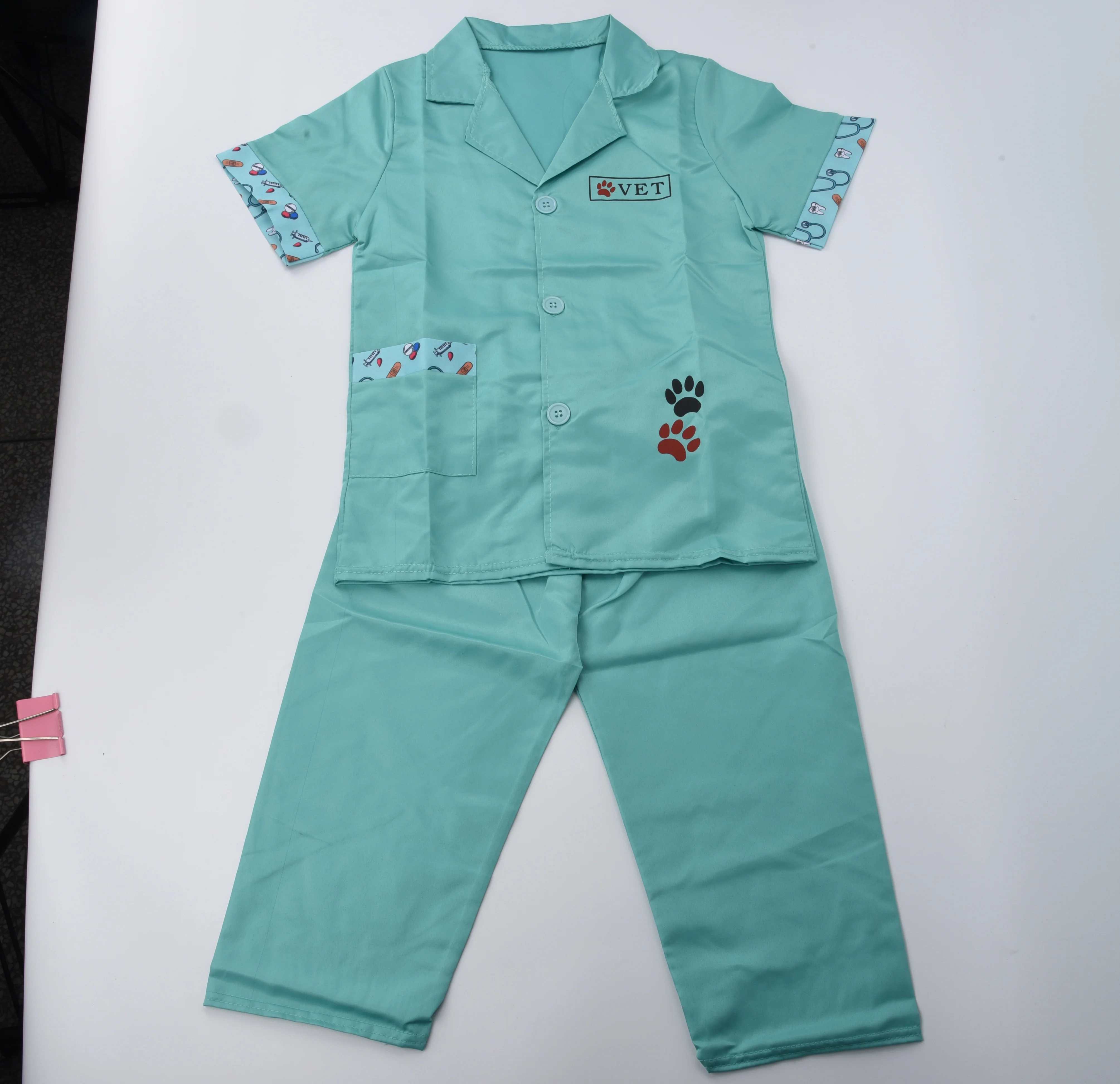 Children's Pet Doctor Role-Play Veterinary Clothing Family Dress Up Toys doctor play set doctor nurse toys doctor toys kit doctor costume