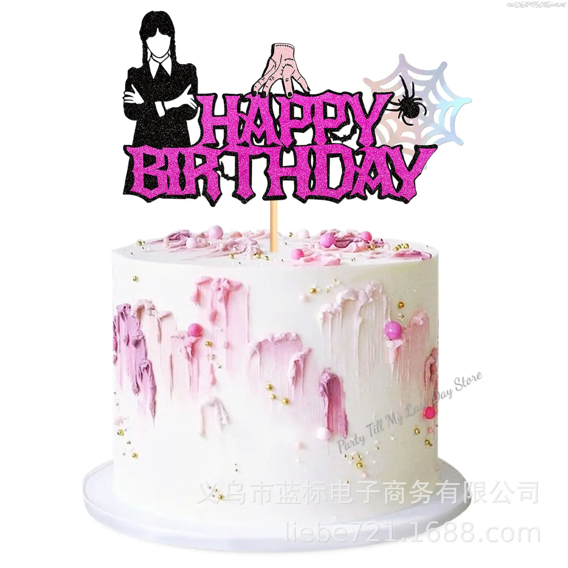 Cake Toppers Halloween Cake Toppers DIY Cupcake Topper Castle Ghost Witch Vampire Pumpkin Cake Flags Kids Birthday Wedding Party Baking Decor