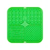 Pet Lick Silicone Mat Slow Feeder Dog Food Plate Bathing Distraction Sucker Training Feeder Supplies for Dogs 6