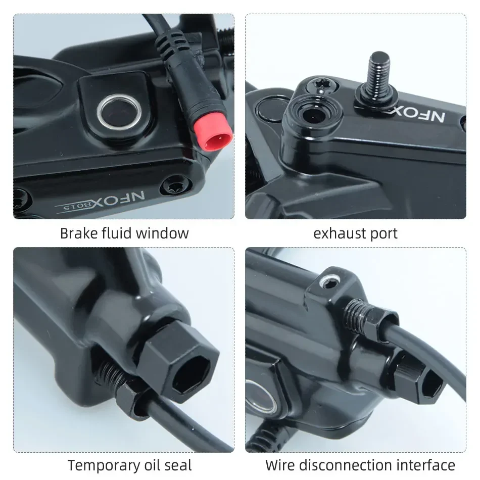 4 ピストンディスク油圧ブレーキ電動自転車折りたたみマウンテンバイク