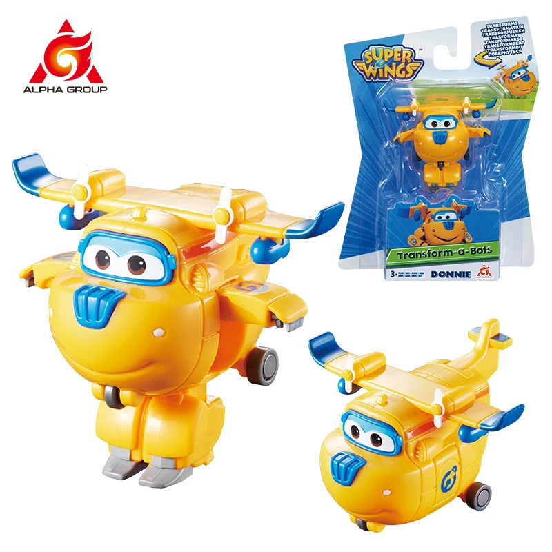 Figuras de acción de Super Wings de 2" a escala minitransformables, aviones de deformación de anime, juguetes de transformación para niños, regalos, 36 tipos