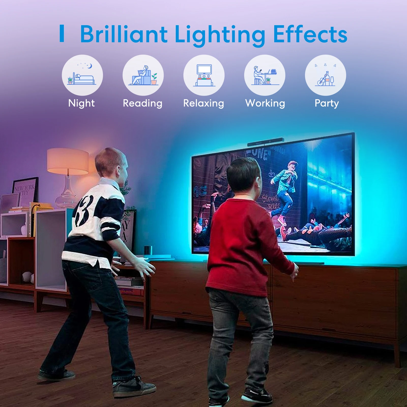 Wi-Fi Smart Light Strip WiFi RGBCW