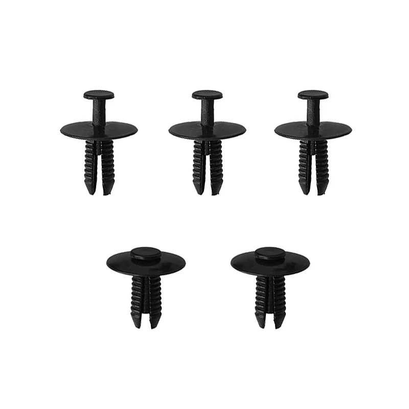 50pcs 7mm Plastic Bumper Clips For BMW E38 E39 E46 E90 Car Fender Liner