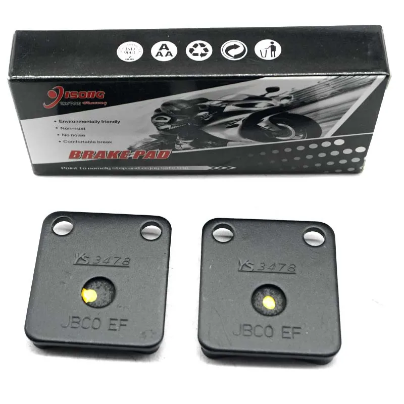 Для DAELIM Cordi 50 2005 2006 2007 2008 2009 GZ50 сообщение 2001 2002 2003 2004 SE50R диск переднего тормоза мотоцикла Pad Kit Set