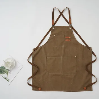 Thick canvas apron 1