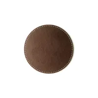 1pc PU Leather Coaster Non-slip Heat Insulation Coffee Mug Cup Mat Tableware Insulation Mat Bowl Placemat Home Table Decor 4