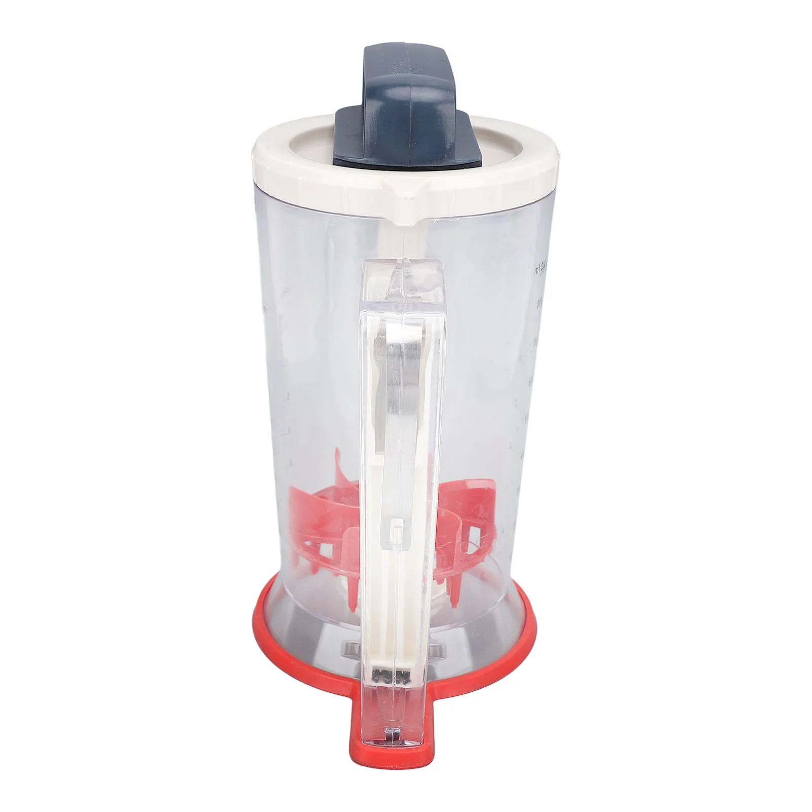 Pancake Batter Dispenser with Squeeze Handle Manual Cupcake Batter Separator with Mixing Function and Measuring Scale