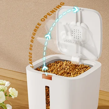 Large Sealed Pet Food Storage Barrel 1