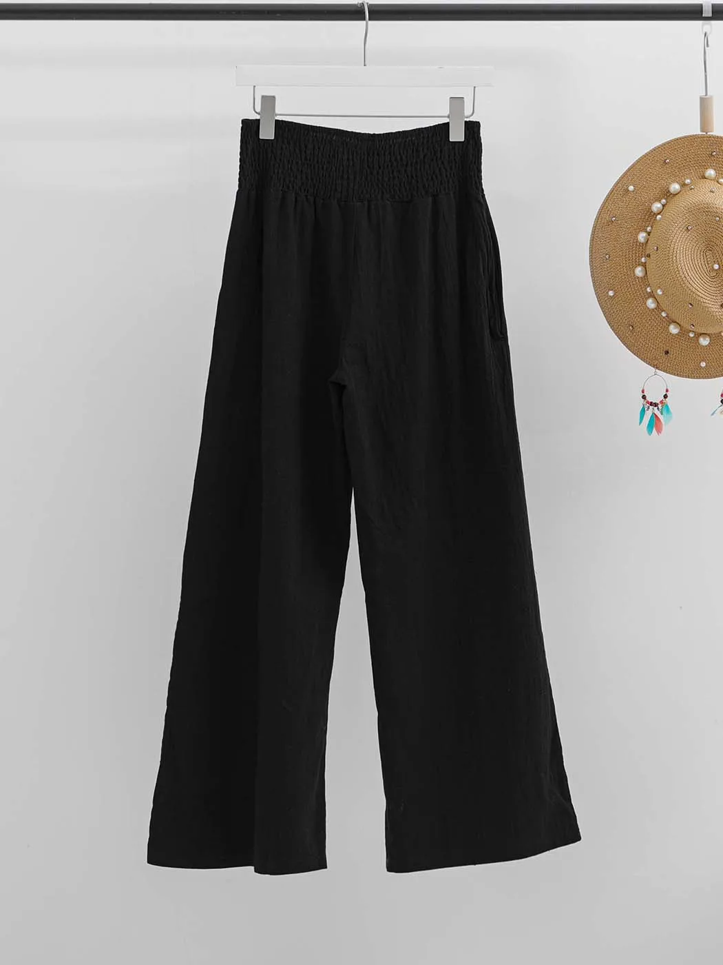 Simple Wide-Leg Casual Loose Pants