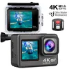 4K Ultra HD Action Camera WiFi 170D Touch Screen 30m Go Waterproof Professional Helmet Video Recording Camera Remote Control 1