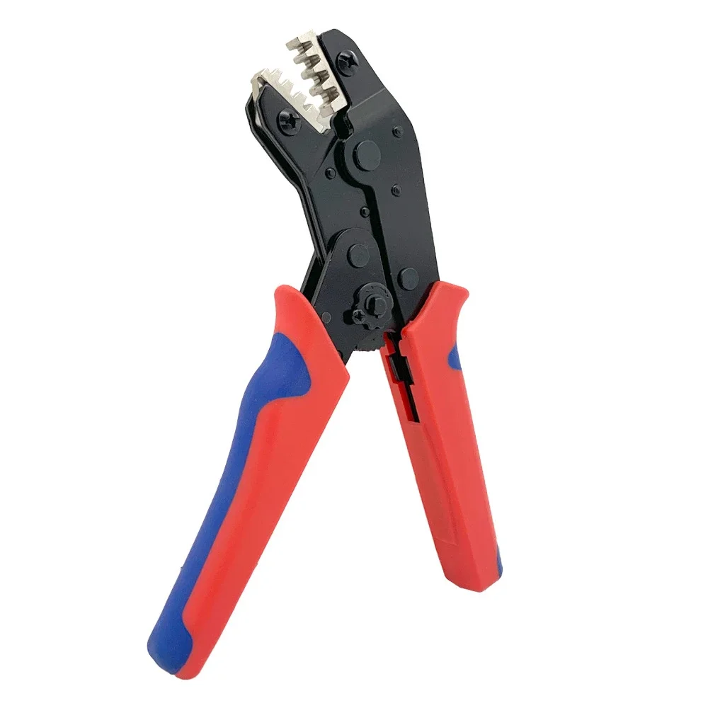 SN-58B Ratchet Crimping Plier Crimper Tool 0.25-1.5mm² AWG24-16 Jaw for Dupont TE JST Molex Terminal Wire Electrical Pliers 3