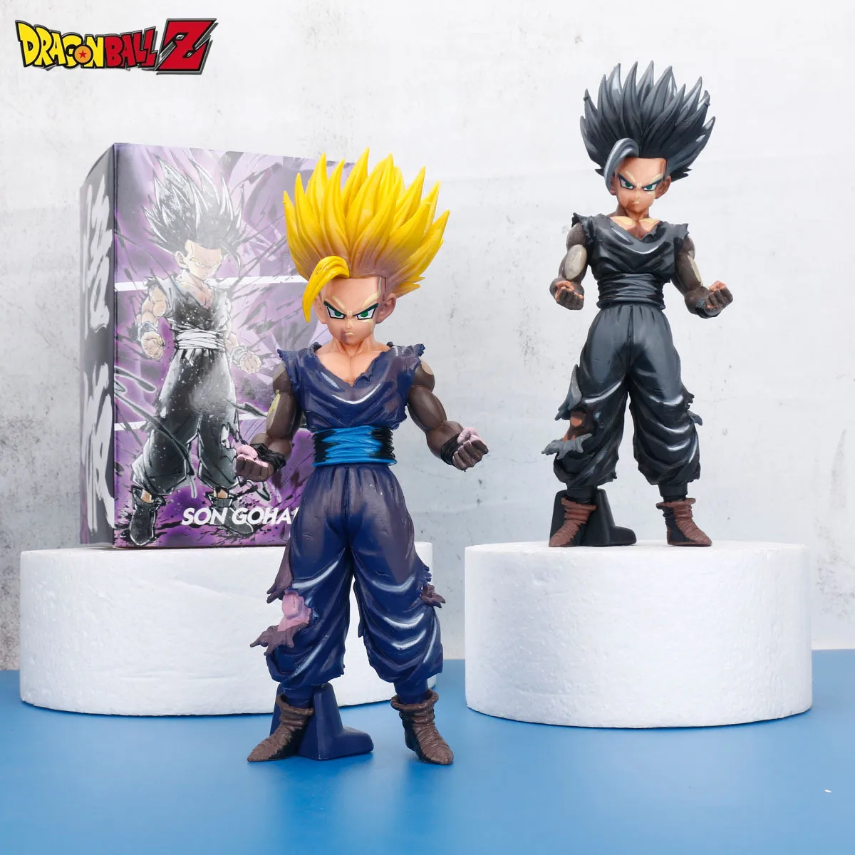 Il Nuovo Anime Dragon Ball Lz Super Msp Gohanson Gohan Super Saiyan Chocolate Black Comic Version Pvc Modello Da Collezione Giocattolo Regalo