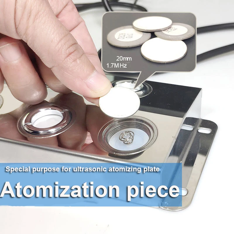 

Atomizing Tablet Porcelain Landscape Ultrasonic Atomizing Plate 20mm Atomizing Plate Porcelain 1.7mhz 4 Heads 6 Heads 10 Heads