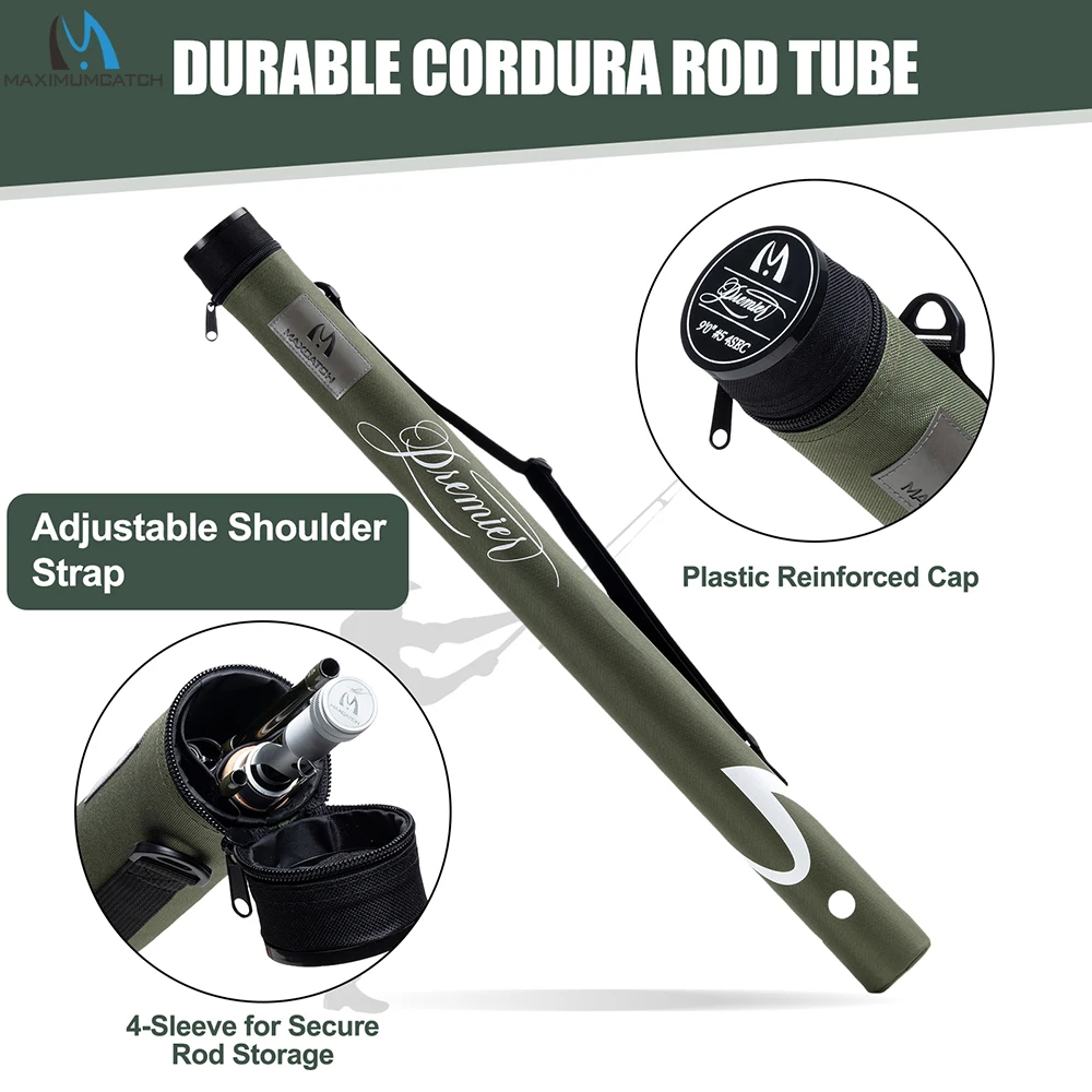 Fly Rod Carbon Fiber with Travel Tube 6