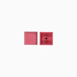 NPKC 10-Pack Custom XDA Blank Keycaps Set - PBT Material (Rose Red)