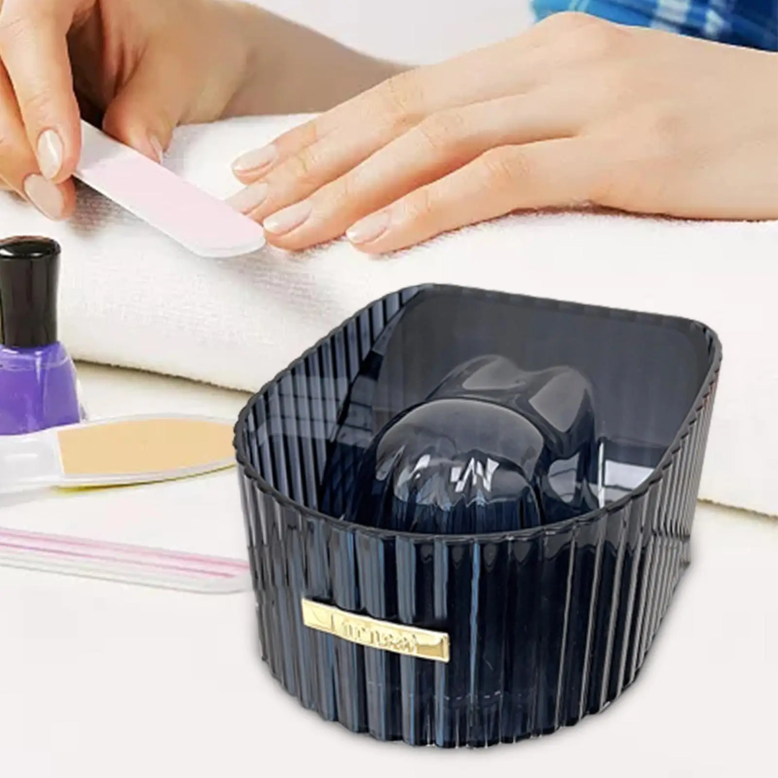 Soaking bowl, soak nail polish remover, manicure bowl for nail cleaning 3