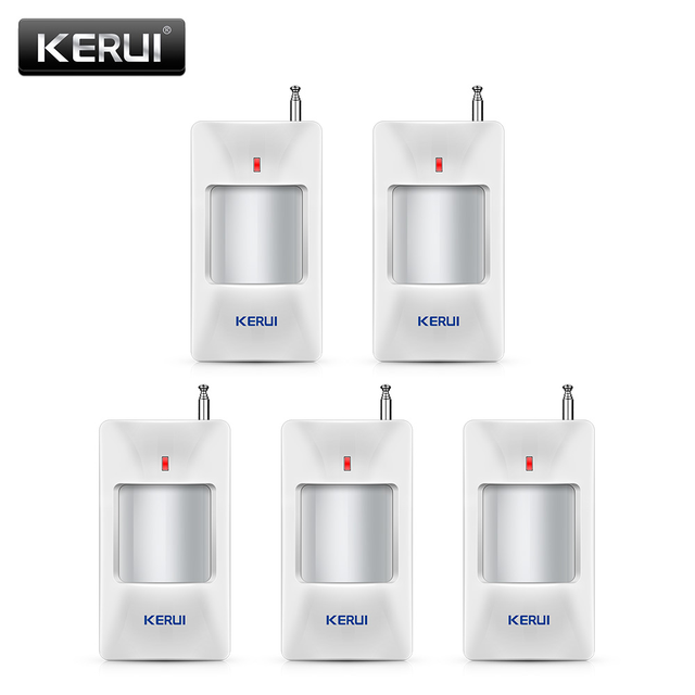 Wireless Intelligent PIR Motion Sensor Alarm Detector For 433MHz W18 W20 K52 WIFI GSM Home Burglar Alarm System Security