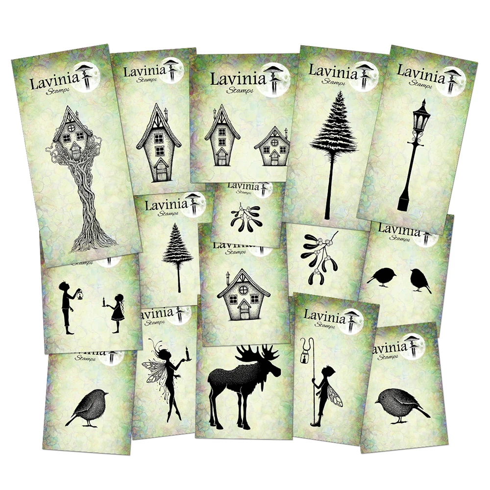 Starlight Whispers Bundle Clear Stamps for DIY Scrapbooking Card Rubber Stamp Making Photo Album Handmade Crafts Decor clear stamps clear rubber stamps