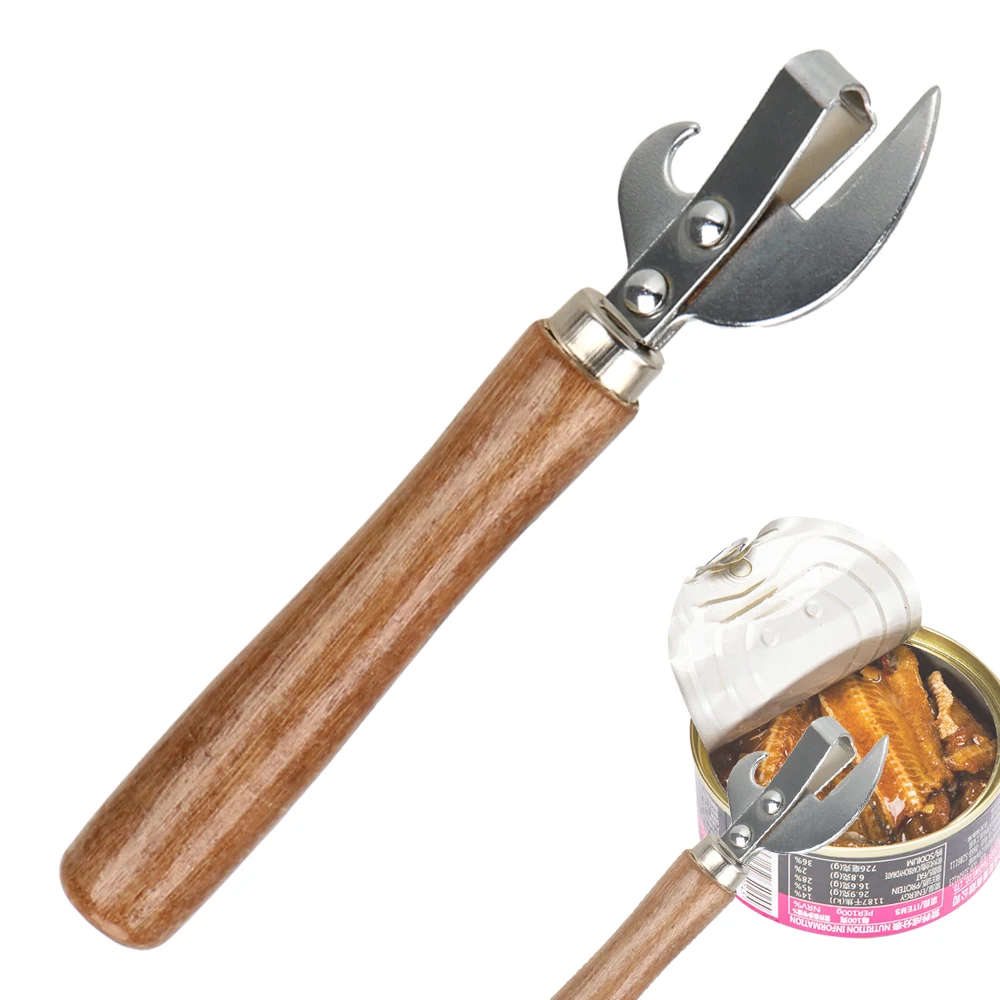 Can Opener For Jars Canisters Multifunctional Gadgets Manual Lid Remover Kitchen Accessories
