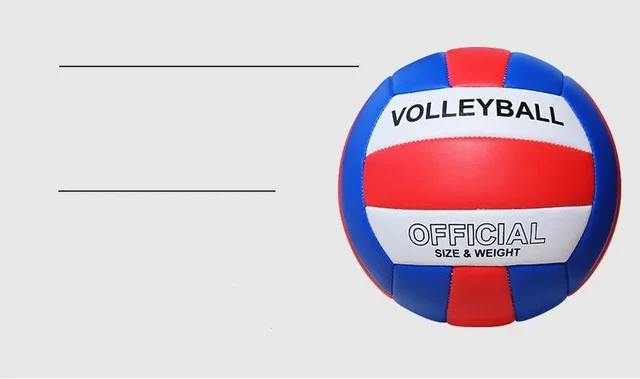 Pelota De Voleibol No.5 Profesional De PVC Y Goma, Para Interior Y Exterior, Impermeable Y Duradera