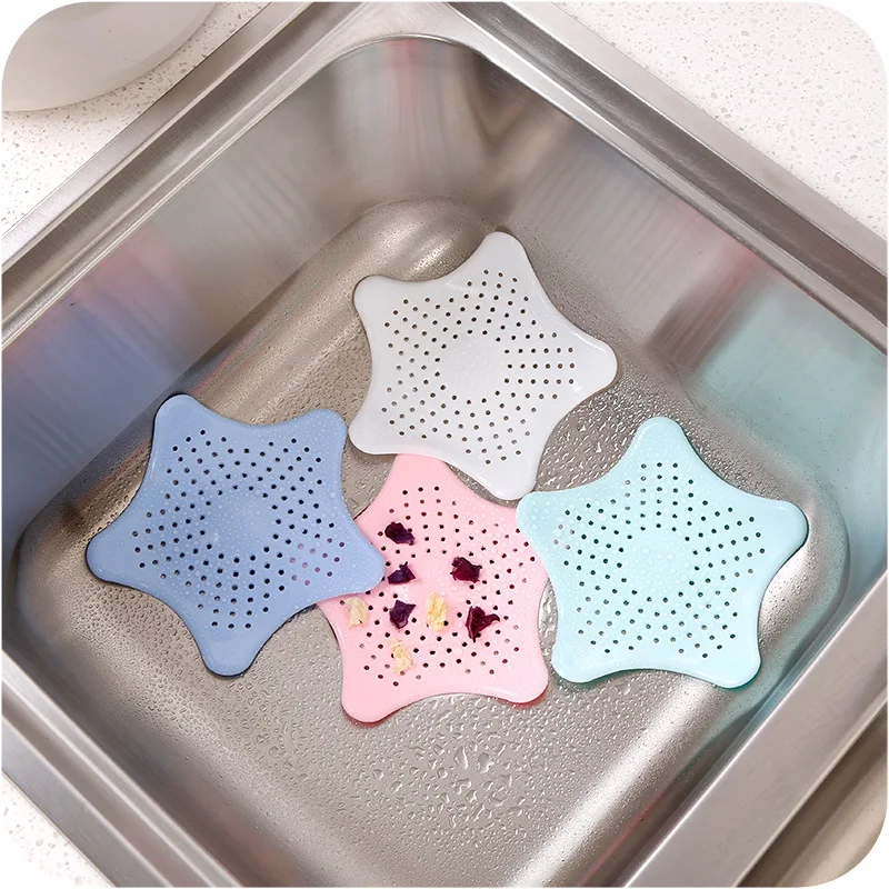 

Shower Drain Silicone Kitchen Sink Filter Hair Stopper Catcher Filter Bathroom Accessories Bathtub Strainer Sewer Outfall Filte