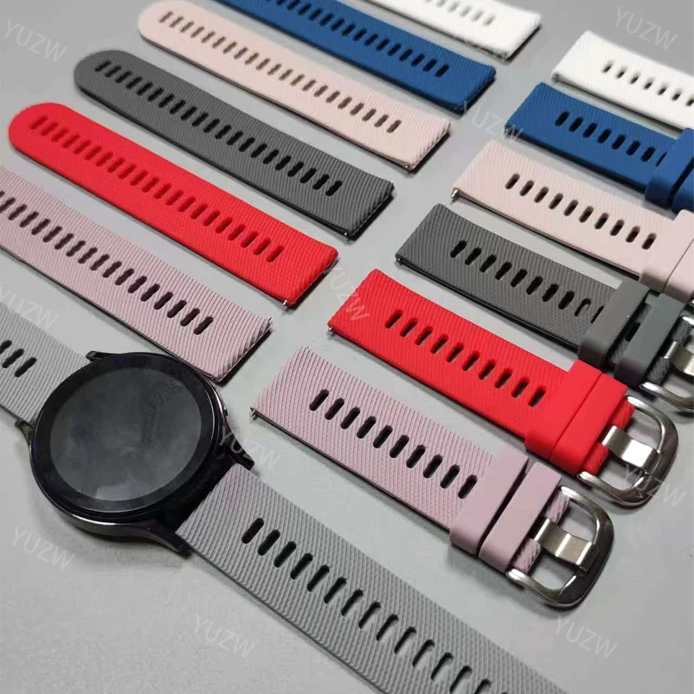 Silicone Soft 22mm Universal Watchband Strap