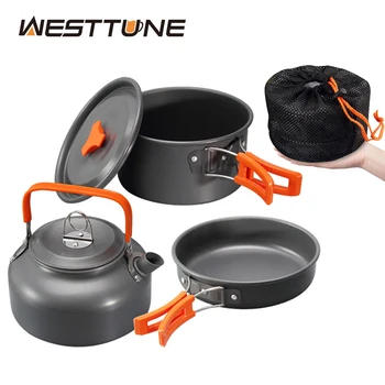 Aluminum Camping Cookware Kit 1