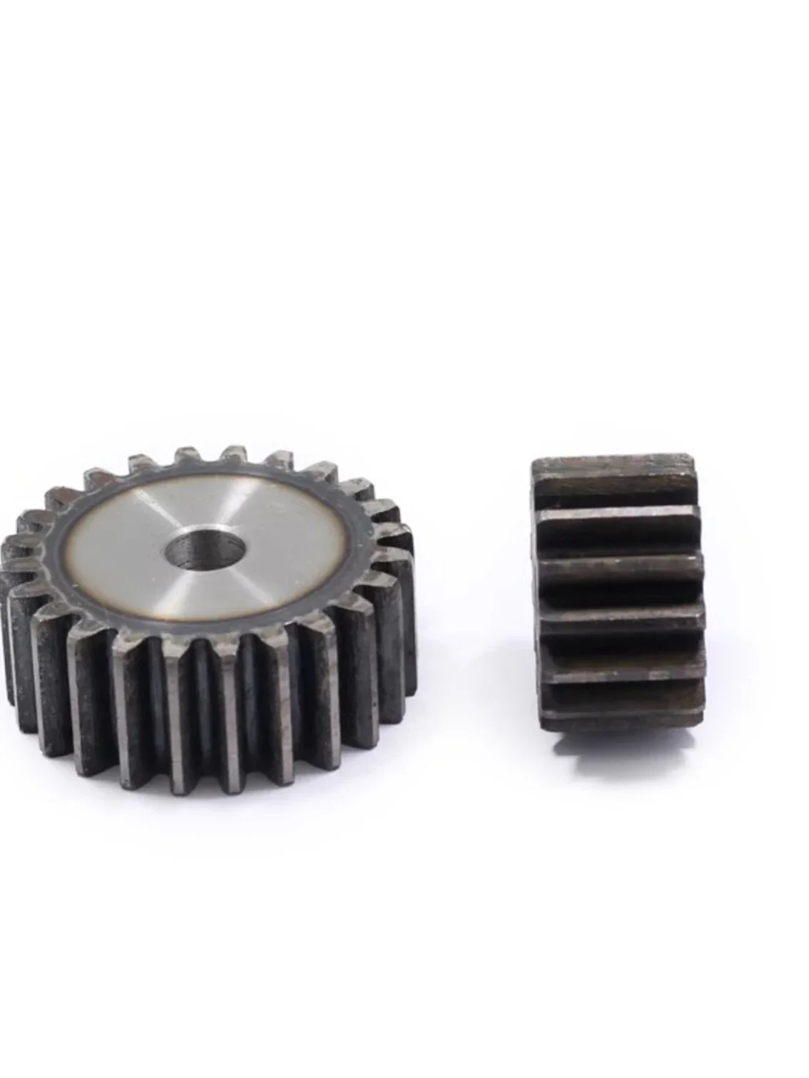 M2 45# Steel Cylindrical Gear 10T/11T/12T/13T/14T/15T/16T/17T/18T/19T/20T/21T/22T/23T/24T/25T Metal Pinion Chain Pitch 6.28mm