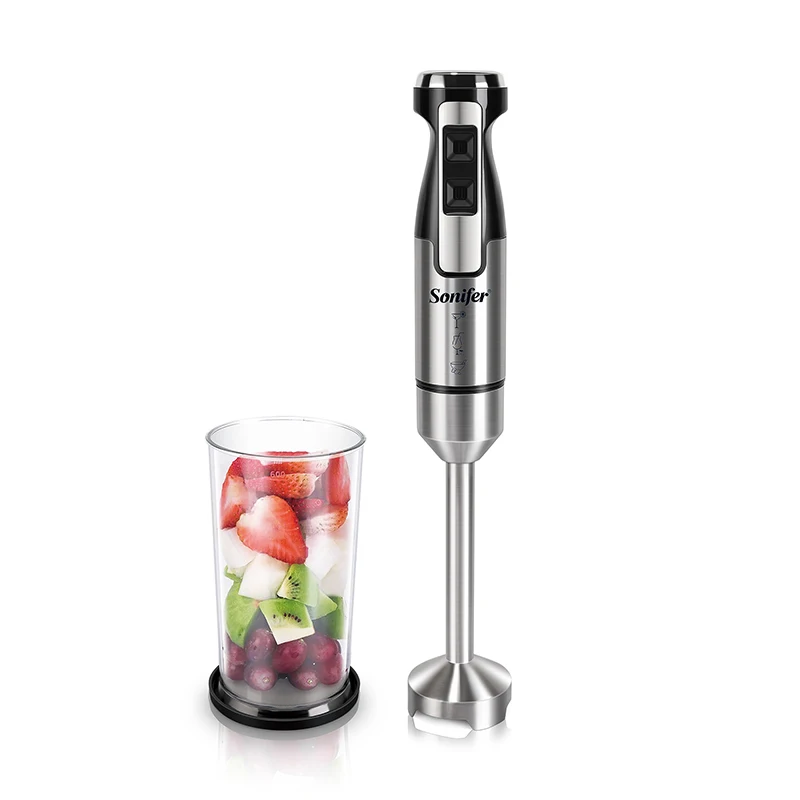500W frullatore a immersione miscelatore elettrico per alimenti tritaghiaccio cucina verdura tritacarne tritatutto frusta frutta agitazione Sonifer