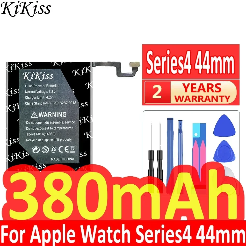 Kikiss Potente Batteria Series4 Series5 Batteria Per Apple Watch Serie Iwatch 4 4 S4 S5 S 4 5 40Mm 44Mm Batteria Baterij