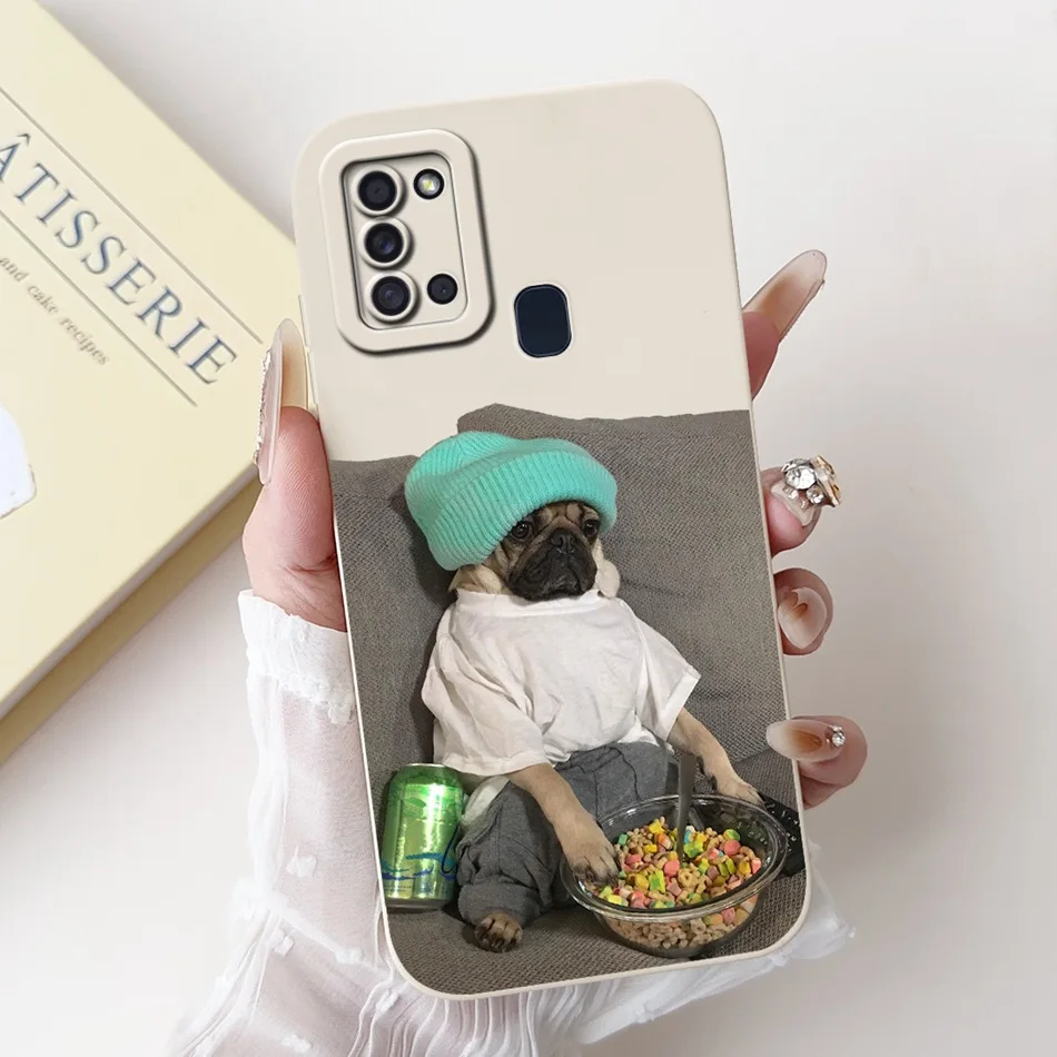 Elegant Printed Soft Silicone Shockproof Phone Case with Camera Protection