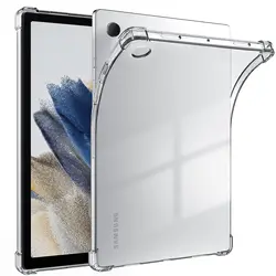 Slim and Lightweight Transparent TPU Tablet Case - Anti - Shock and Anti - Scratch Protection for Tab A8 (10.5 inch) (Transparent)