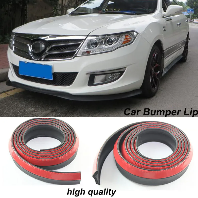 

Car Bumper Lip For Renault Clio Lutecia Duster Laguna Megane 2 3 Captur Dacia Logan Car Body Kit Strip Front Tapes Deflector Lip