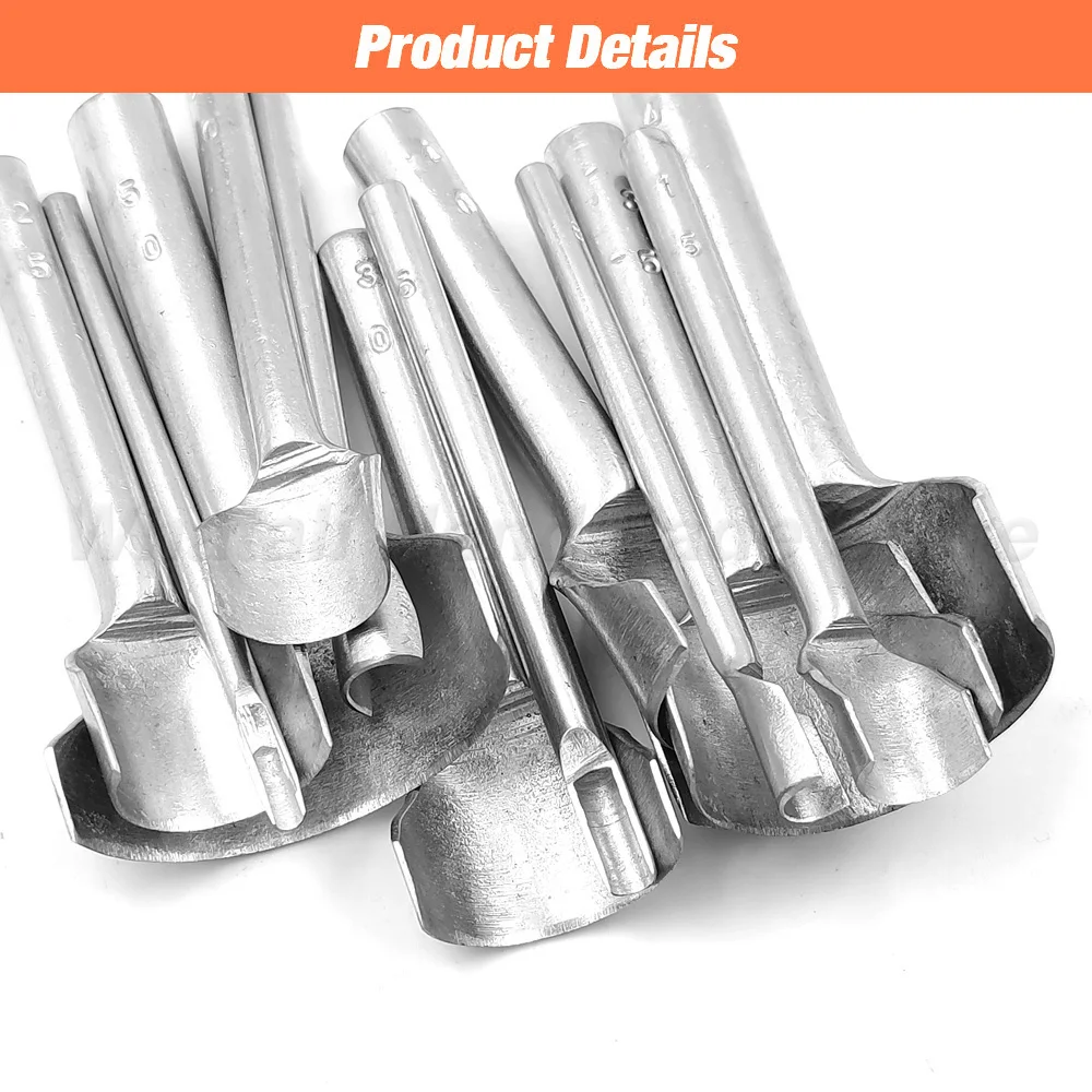 3-50mm Half Round Cutter Punch Arc-shaped Punch for Belt Strap Leather Belt Semicircle Leather Corner Cutter Craft Tools 1Pc leather tools leather craft tools leather craft tool leather punches