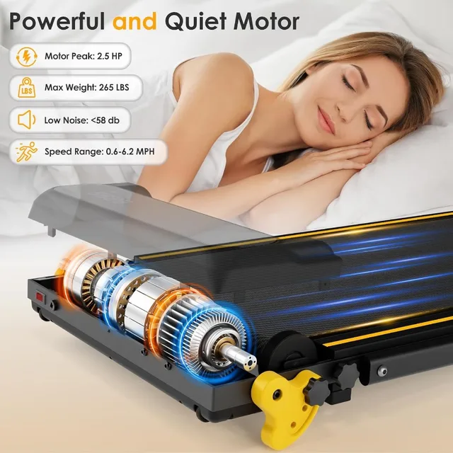 Portable Incline Walking Pad Treadmill 4