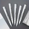 3/6pcs Waterproof White Marker Pen for Tire Painting, Fabric, Wood, and Leather - Permanent Alcohol Paint Graffiti Pen with Oily 4
