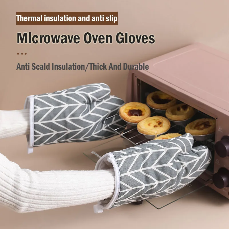 1pcs Kitchen Potholders Pad and Stove Oven Gloves Set Mitts Heat ...