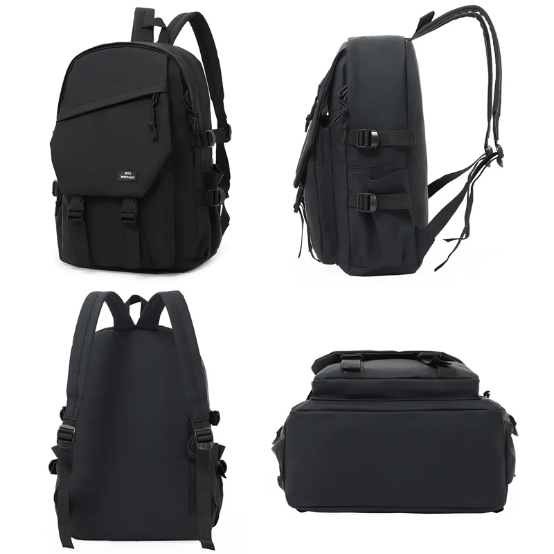 Men's and Women's Universal Student Schoolbag College Students Large Capacity Fashion Shoulder Bag Outdoor Travel Bag