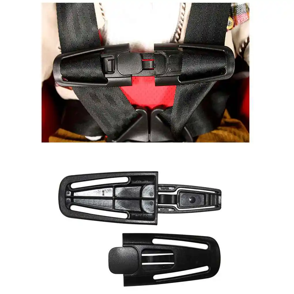 Baby Car Seat Safety Belt Clip Adjustable Interior Latch 5 Point Seats Buckle Knots Seatbelt Covers for Kids seat belt strap seat belt cover seat belt adjuster seat belt guard