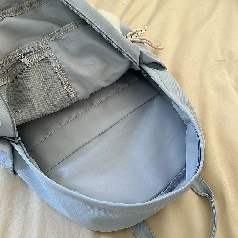 Zaino da donna Viaggio quotidiano Donna Multi-tasca Casual Donna Uomo Borsa da viaggio Zaino per ragazza adolescente Zaino per laptop - immagine 3