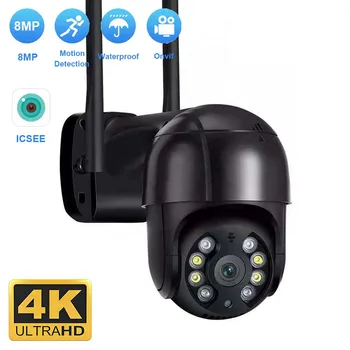 TAITAS 8MP 4K IP Camera 5MP Wireless WIFI Camera Speed Dome Auto Tracking PTZ Camera Smart Home Outdoor Surveillance Monitor