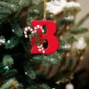 Christmas Tree Decoration Letter Pendant 26 Letters Home Holiday Acrylic Diy Pendant Xmas 2024 New Year Decor Ornament Navidad 3