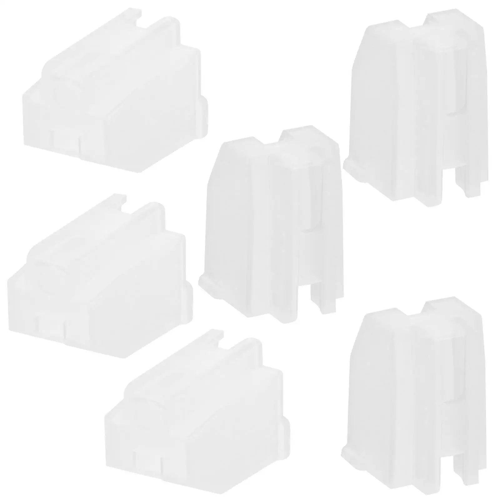 6 Pcs Stylus Protective Cover Record Needle Replacement Turntable Plastic Protector DJ Equipment Accessories Vinyl Player Dust