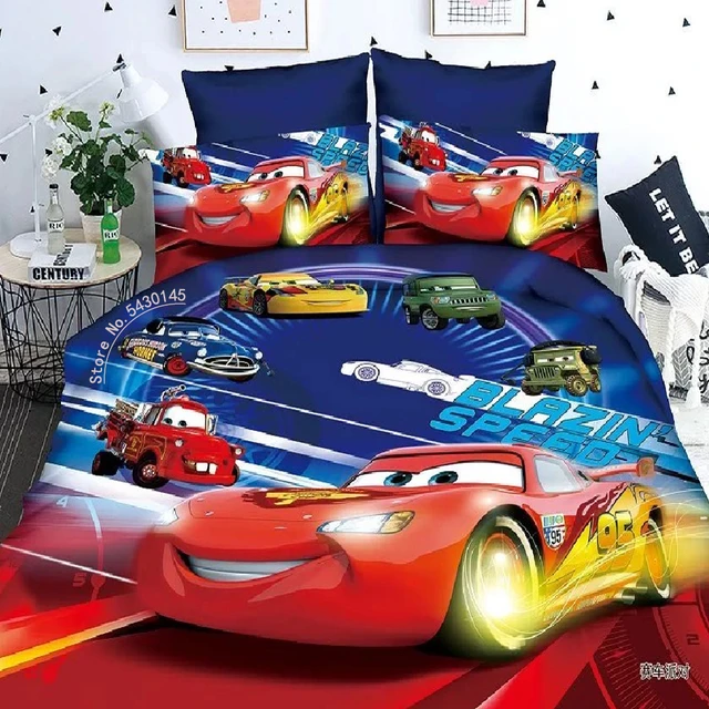 Popular Disney Cars Children Bedding Sets Single Twin Full Size Duvet Cover  Bed Sheet Pillowcase Lightning McQueen 95 Bedclothes - AliExpress
