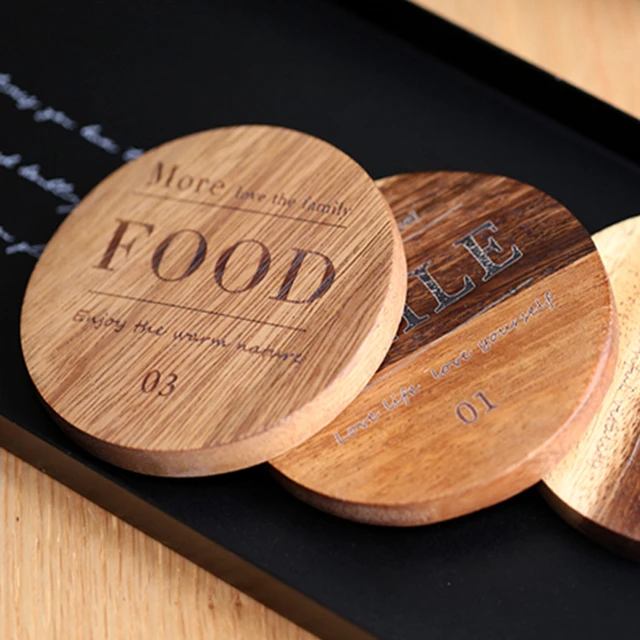 Square Wooden Placemats