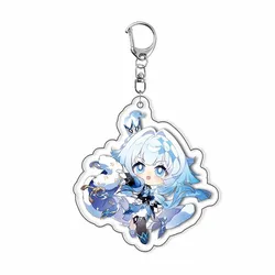 Honkai: Star Rail Cartoon Character Cyrene Keychain - Cute Backpack Pendant & Fan Collectible Gift (5)