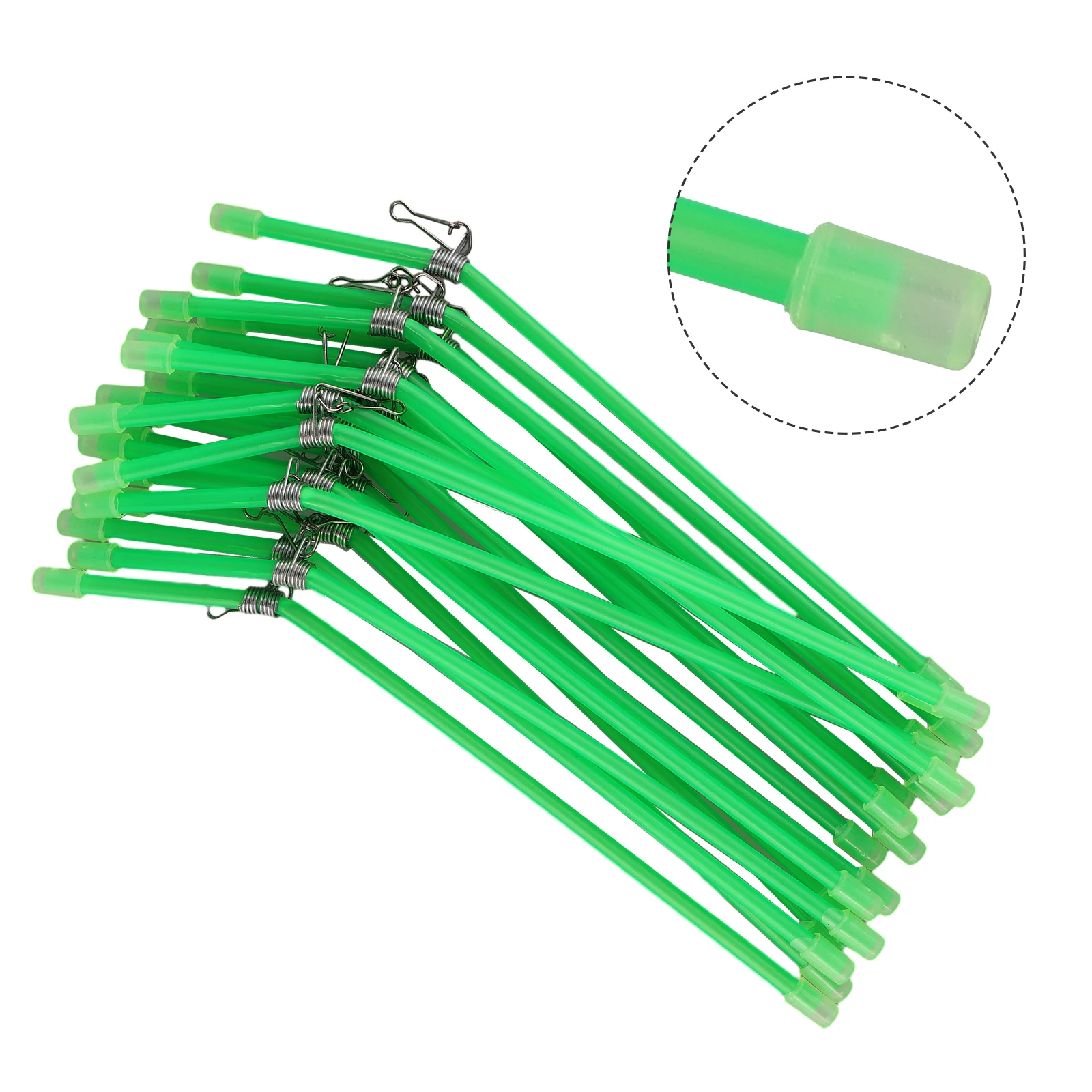 

20 PCS For Sea Fishing Anti-Tangle Feeder Luminous Anti Tangle With Snaps Fishing Balance Connector Splitter Tackle Tools