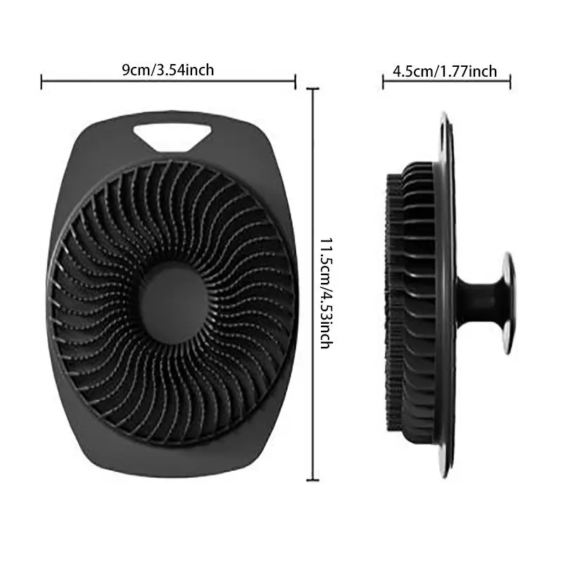 Description Picture 2 of itemHome Cleaning Massage Bath Scrubber olorful Soft Silicone Exfoliating Brushes Back Brush Body Shower Clean Use