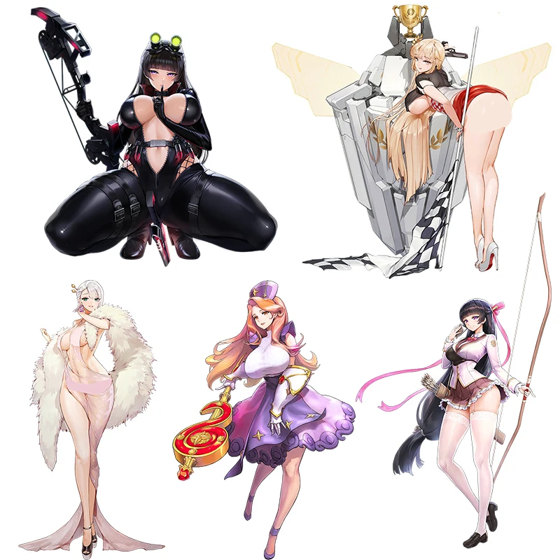 Tre Ratels Ck231 Ultima Origine Sexy Anime Girls Impermeabile Pvc Sticker Decorazione Della Casa Wall Sticker Car Hood Declas Self Pasting