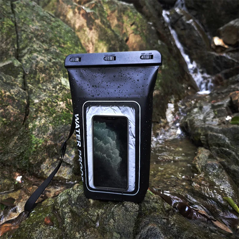 Waterproof Mobile Phone Bags waterproof dry bag 2L Portable Dry Bag Outdoor Rafting Crossbody Bags Swimming Diving Pack For Drifting Surfing